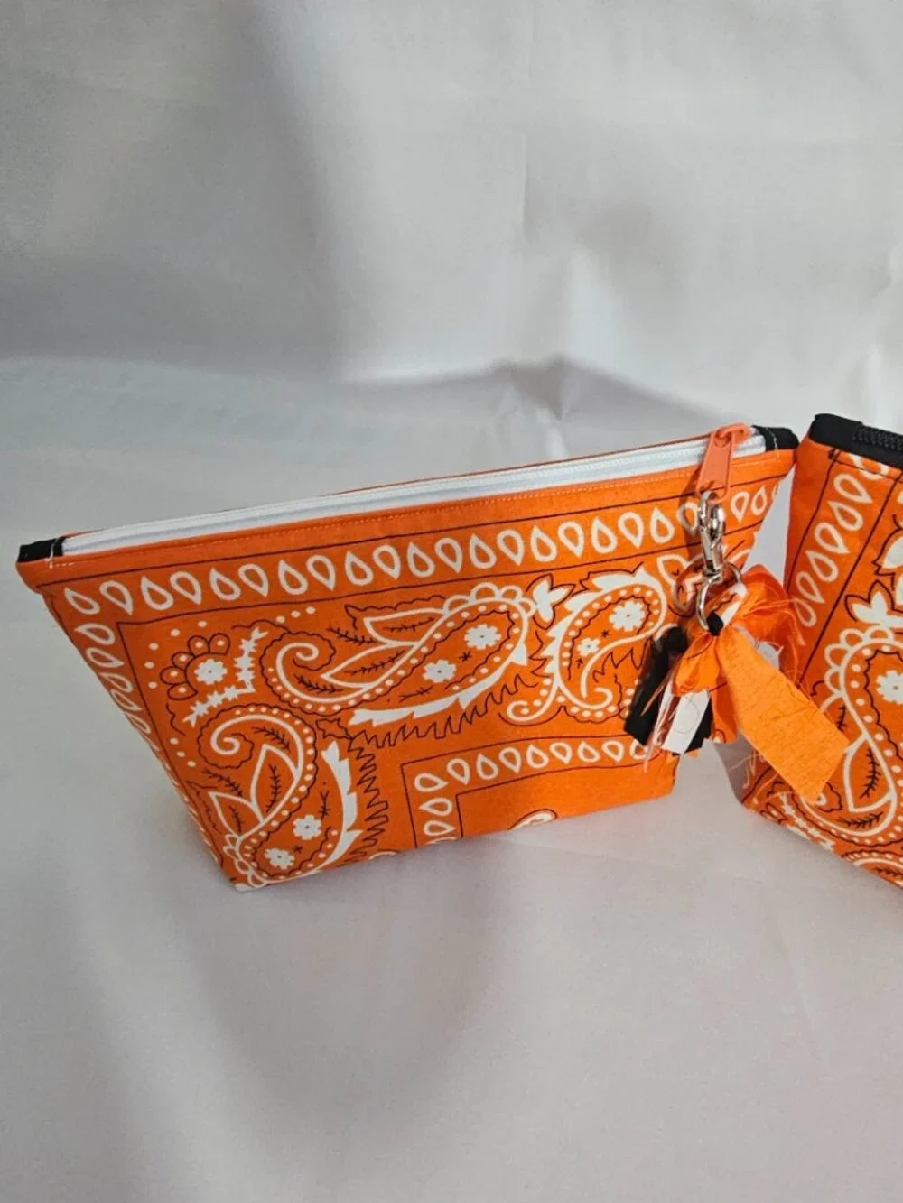 Bandana Makeup Bag Handmade